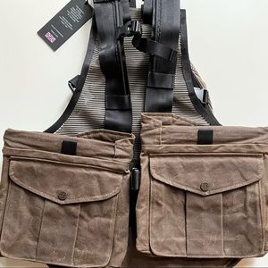 Orvis Waxed Cotton Strap Vest